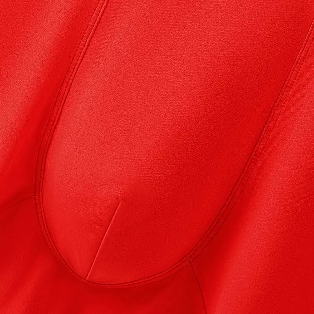 3/4Pcs Boxers Man New Year Red Men's Clothing Breathable Cotton Men Underpants 3D Cutting U Pouch Design Underwear Man