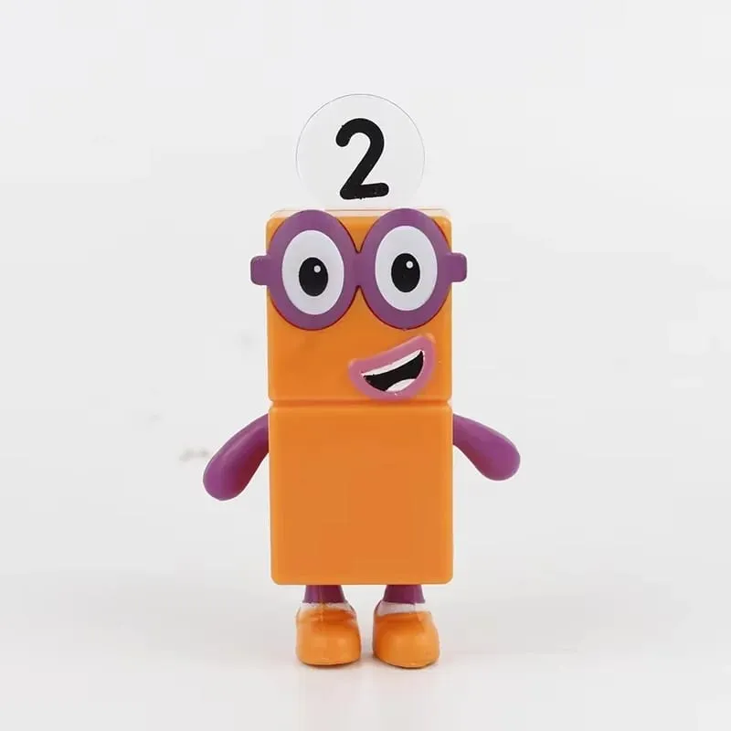 5pcs/Set Number Candle Action Figure Pvc Statue Collection Model Educational Toy Special Birthday Gift For Cake Decor — image 3