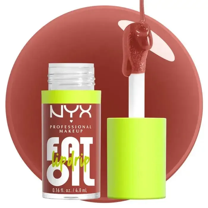 NYX Fat Oil Lip Gloss Drip Lip Gloss מעניק לחות עמוקה לשפתיים דמוי מראה לא דביק סקסי ליפ גלוס Glaze איפור שפתון קוריאני אופנה