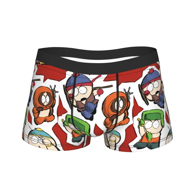 Man Souths Parked Kenny Cartoon Boxers HumorousGift Underwear Boxer Briefs — image 18