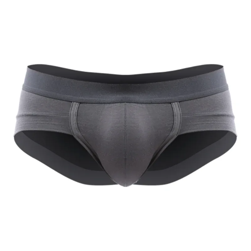 Men's Underwear, Men's Briefs, U-Shaped Pouch, Modal Breathable Summer Youth White Low-Waist Briefs — image 18