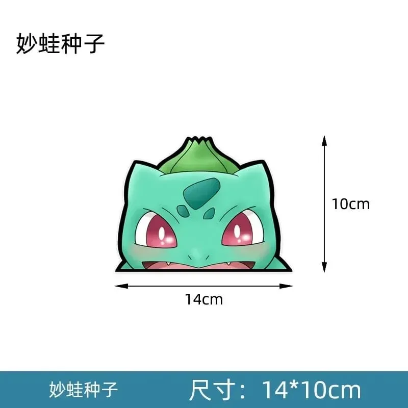 20 Phong Cách Pokemon Xe Ô Tô Anime Hình Pikachu Gengar Eevee Charmander Hoạt Hình Dễ Thương Búp Bê Sáng Tạo Miếng Dán Quà Tặng Sinh Nhật