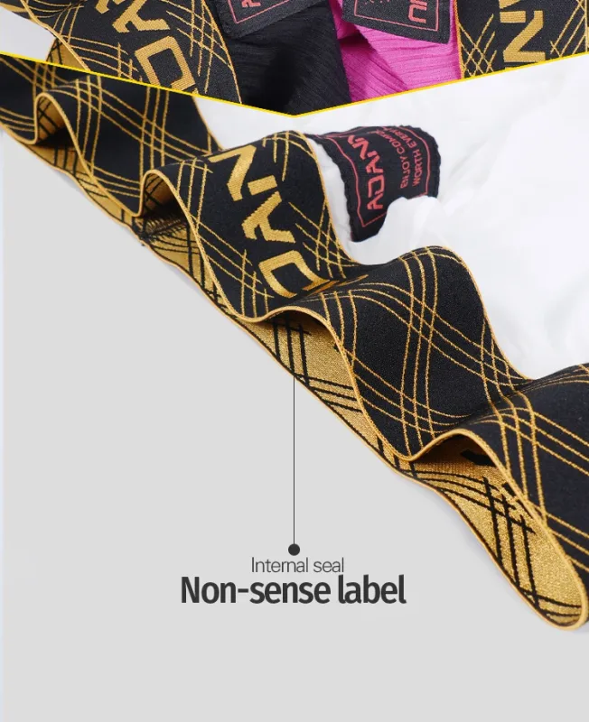 Luxury Ice Silk Men's Underwear with Gold Thread Embroidery Waistband Ultra-Thin Transparent Mesh Quick-drying Briefs for Men — image 6