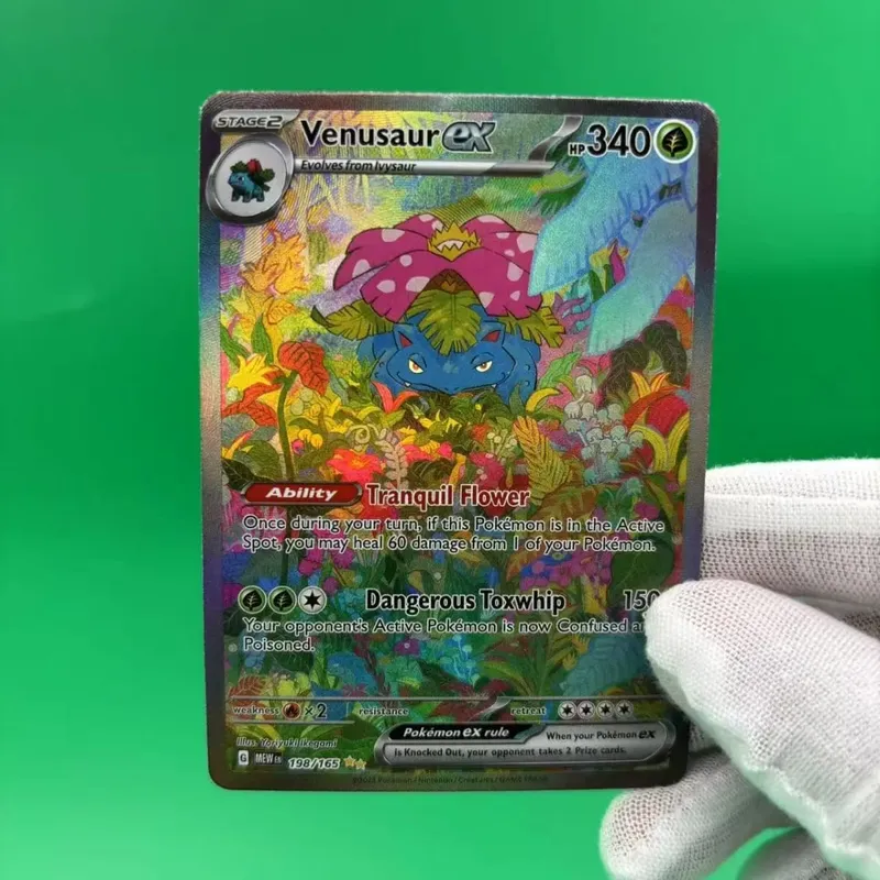 P Collection Cards Mew ex Umbreone Blastoise DIY Self Made Single Card Classic Game Cards Anime Gift Toy — image 13