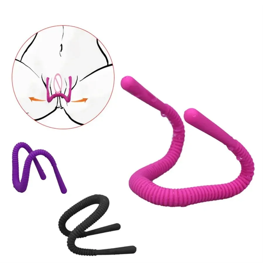Silicone Labia Clamps Pussy Spreader Clitoris Stimulation Vagina Speculum Κολπικά χείλη Σεξουαλικό παιχνίδι για γυναίκες