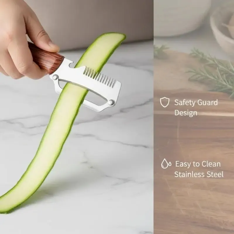 Handy Kitchen Accessory with 2-in-1 3-in-1 Vegetable Peeler and Bottle Opener Ideal for Fast and Easy Cooking