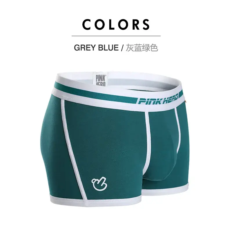 Celana Pendek Pria Fashion Celana Dalam Katun Nyaman Pria Celana Boxer Pakaian Dalam Mewah Boxer untuk Pria Celana Boxer — image 3