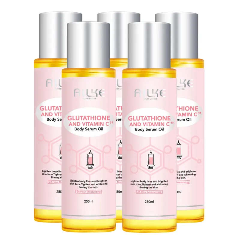 Vitamin C Moisturizing and Whitening Massage Essential Oil Smooth Skin Reduce Dark Spots For All Skin Types 250ml