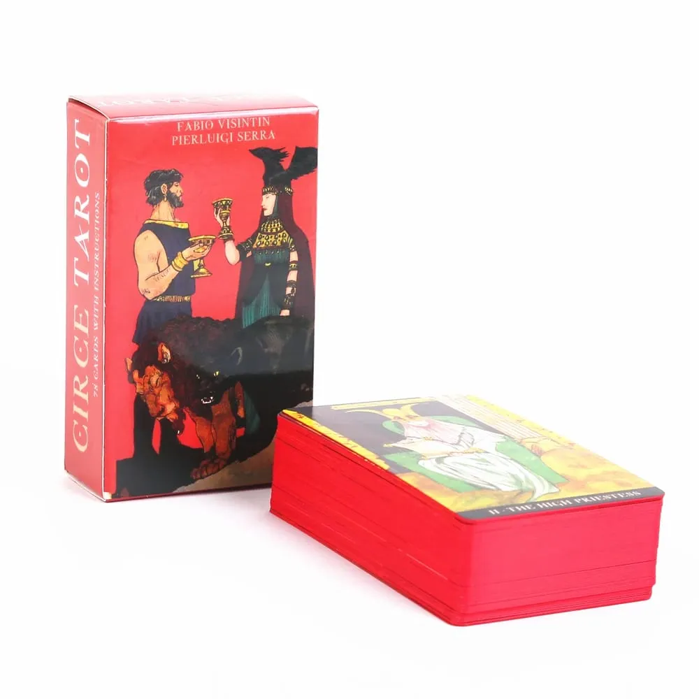 2026 ΝΕΕΣ Circe Cards Tarot 10,3*6cm 78Pcs Divination Fate Deck Επιτραπέζια κάρτα παιχνιδιού για οικογενειακό πάρτι