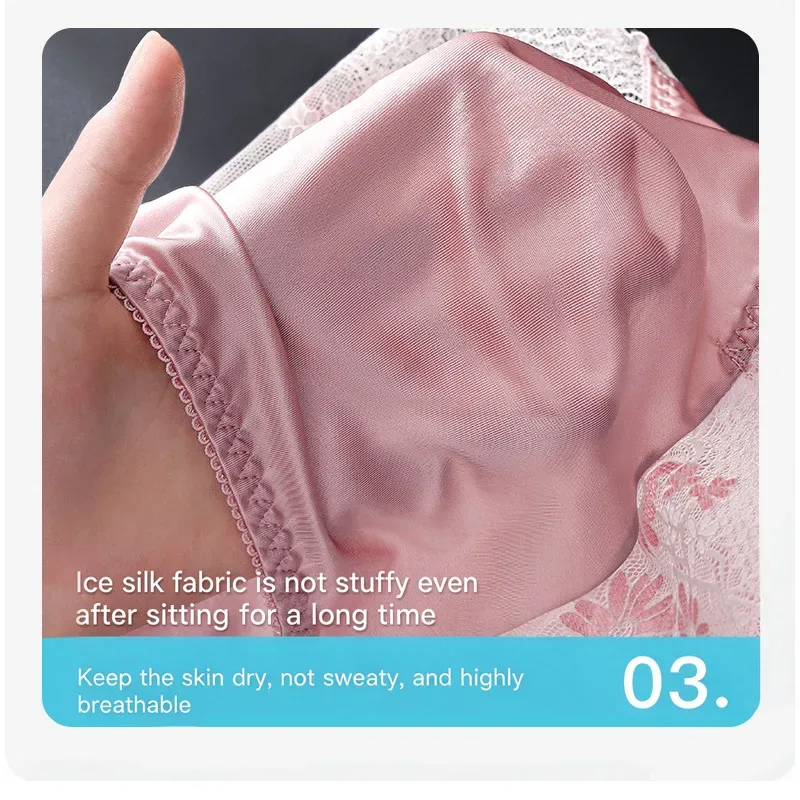 Men Satin Ice Silk Triangle Underwear 3D Pouch Low‑Waist Briefs Side Lace Breathable Soft Sexy Male Plus Size Intimate Shorts