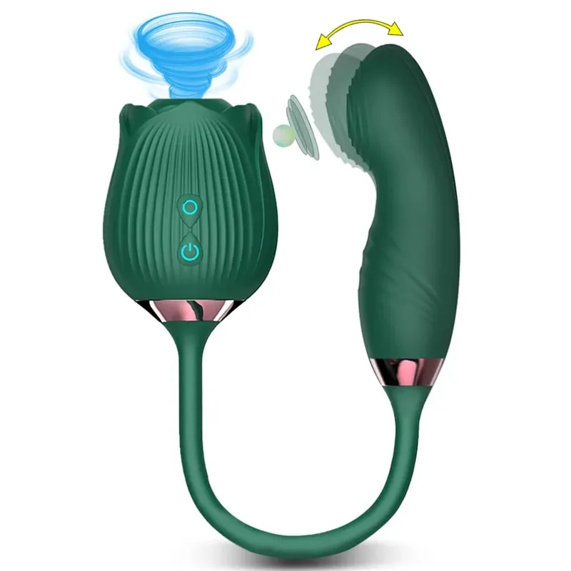 Clitoris Sucker Vibrator for Women Nipples Clit Stimulator Finger Wiggle G-Spot Vibrator Female Masturbator Sex Toy for Women — image 13