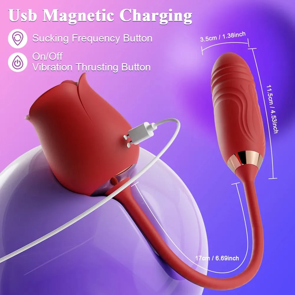 Clit Sucker Vibrator για γυναίκες Διεγέρτης κλειτορίδας με ωθούμενο αυγό Γυναικείο αυνανισμό Είδη για ενήλικες Παιχνίδι σεξ για γυναίκες — image 5