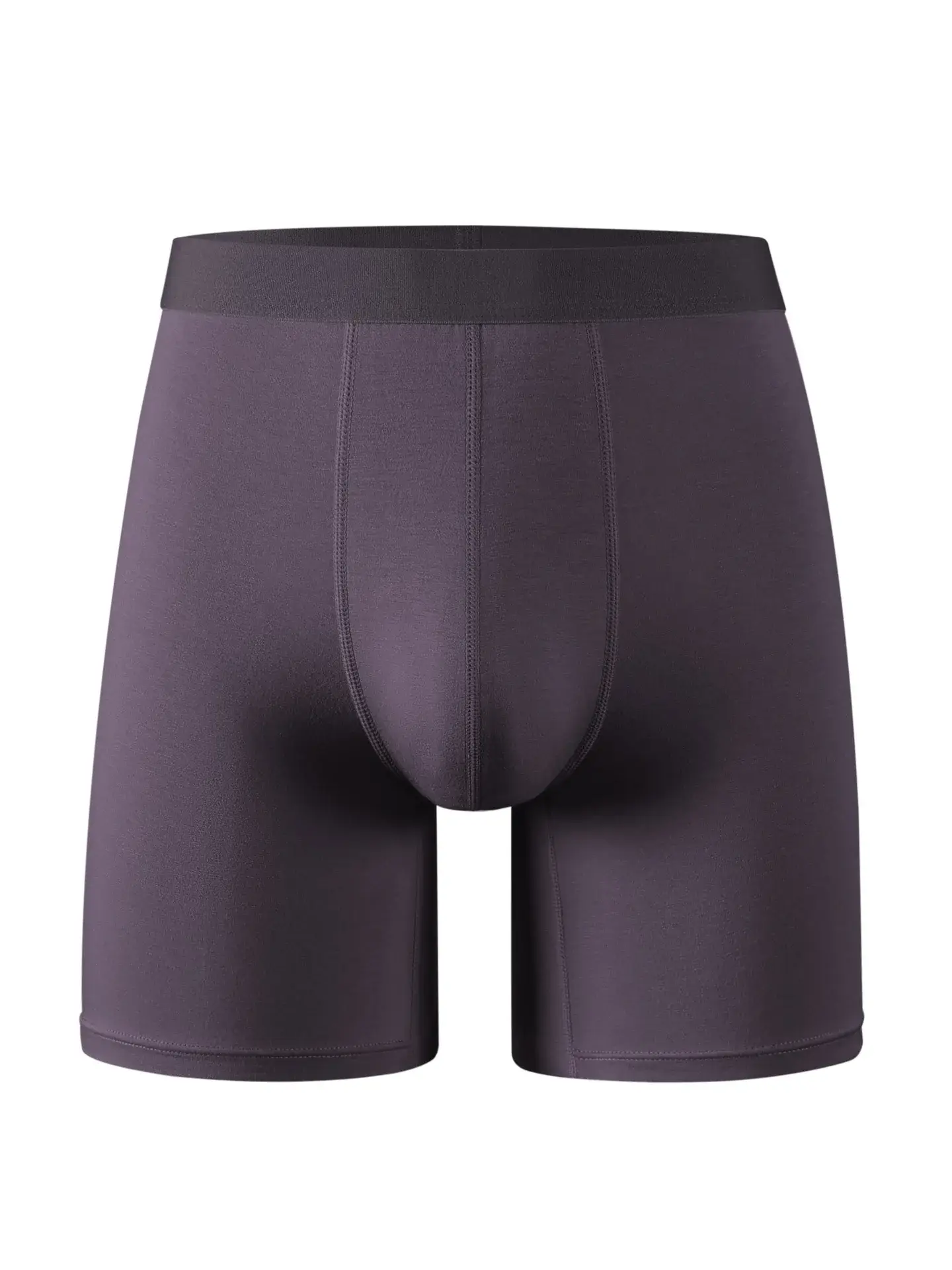 5pcs 95% Bamboo Fiber 5% Spandex Men's Length Long Leg Boxer Classic Design Comfortflex Waistband Underwear Man Sports — image 10