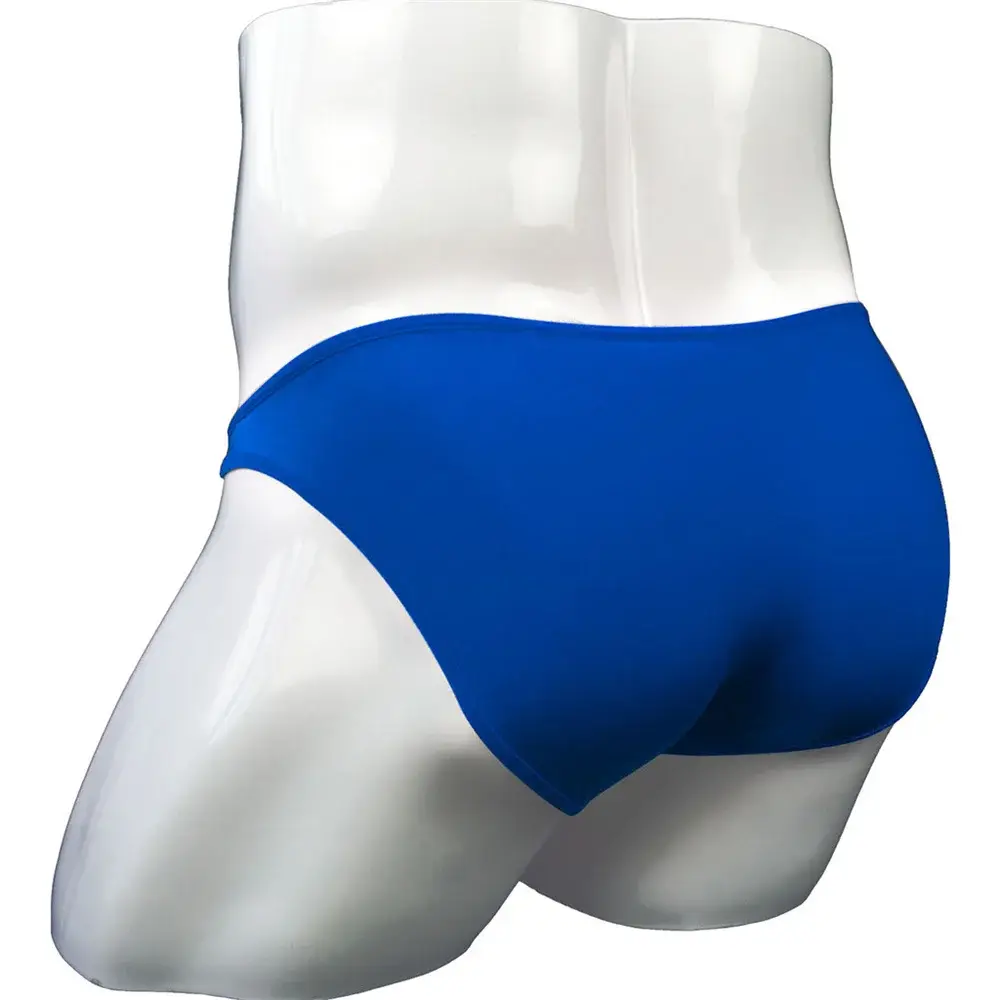 Sexy Heren U Bolle Nylon Slips Afneembare Gesp Lage Taille Ijs Zijde Ondergoed Comfortabele Melk Zijde Naadloze Dunne Slipje