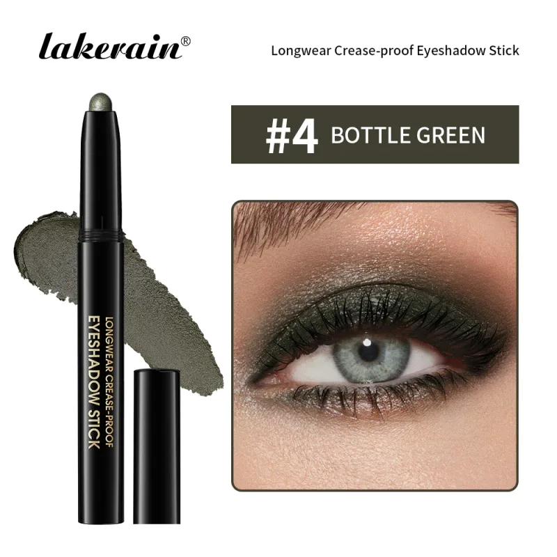 Shimmer & Matte Eyeshadow Pencil Stick Waterproof Pearlescent Metallic Glitter Eye Shadow Highlighter Pen Eyeshadow Cosmetics — image 8