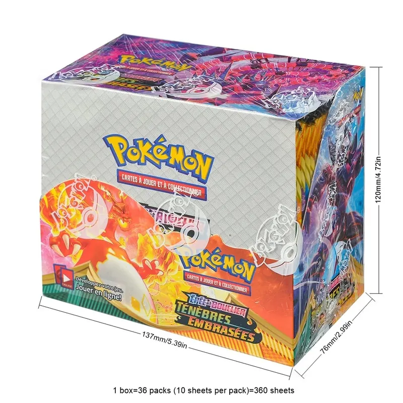 360 Chiếc Pokémon Pháp TCG: 360 ORIGINE PERDUE Hộp Thẻ Pokemon Hộp 36 Gói — image 8