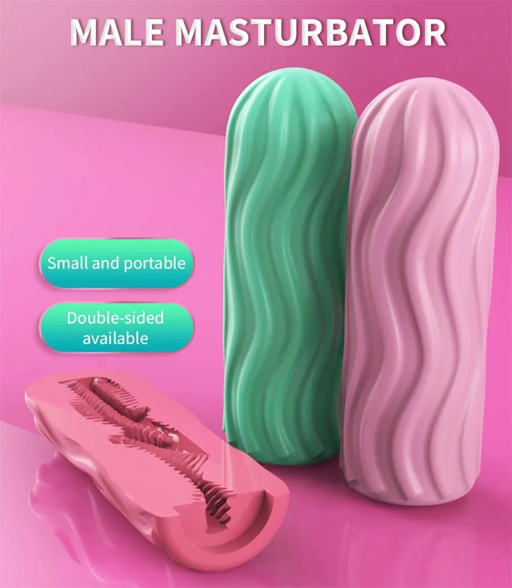 Male Masturbators For Men Vaginator Endurance Exercise Realistic Vagina Pussy Masturbation Sex Masturbation Cup Toys For Men