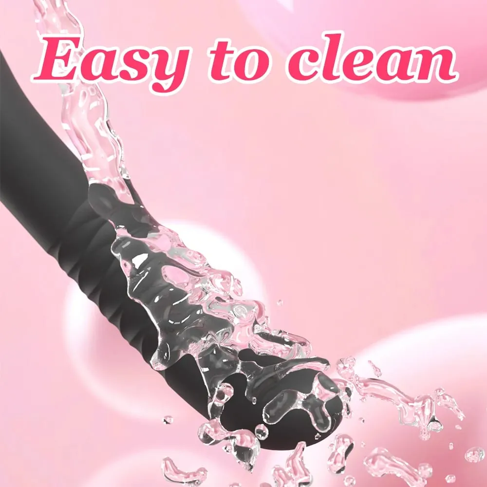 Swing G Spot Dildo Vibrator נשים דגדגן ממריץ רטט טלסקופי אנאלי באט פלאג נקבה דחף צעצועי מין למבוגרים — image 5