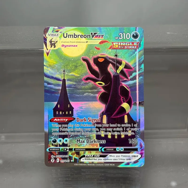 Foil PKM Single Cards Pikachu Charizard EX Bubble Mew Game Rare Collection Κάρτες PTCG Rainbow Proxy — image 9