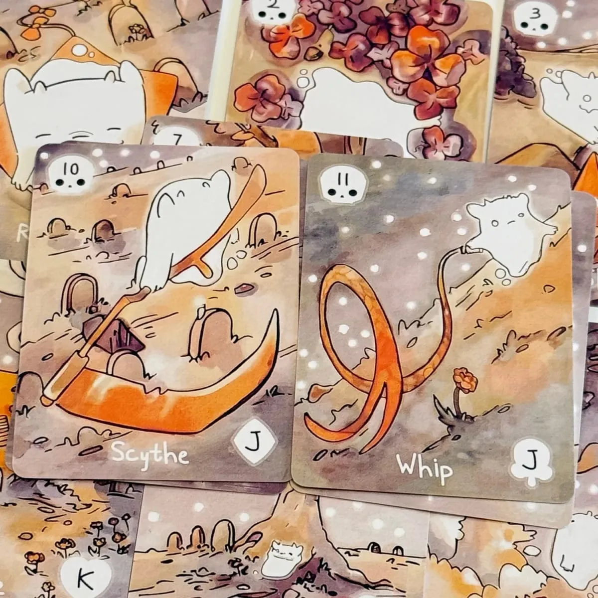Lil Phantasm Lenormand Oracle Deck 36 יחידות אורקל כרטיסים למסיבה משפחתית משחק קלפי משחק לוח