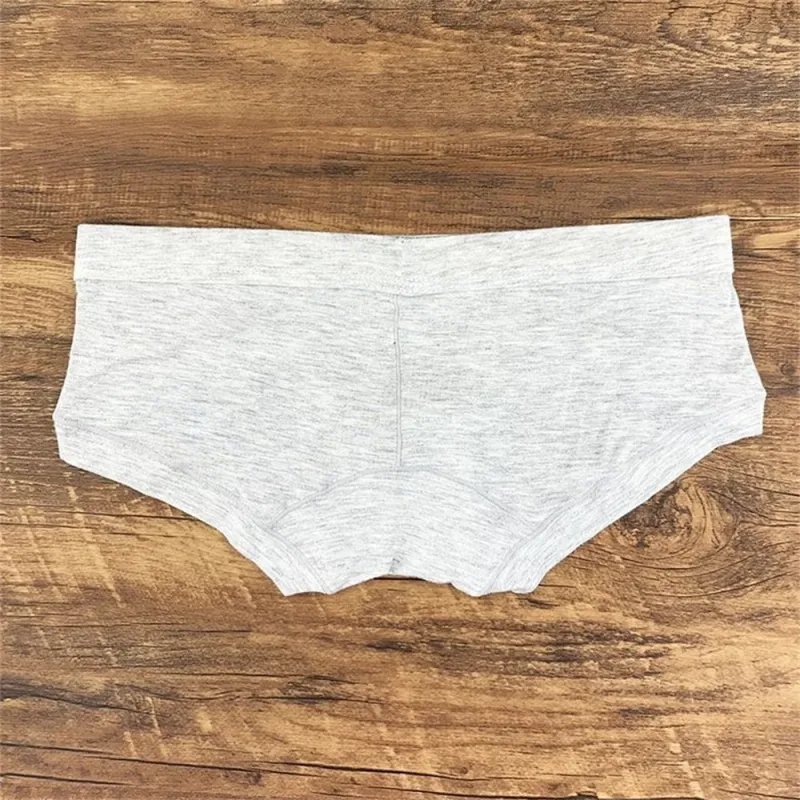 Men's Sexy Modal Pink Underwear Simple and Comfortable U Convex Pouch Briefs Low Waist Slim Fit Plus Size Male Underpants L-XXXL — image 16