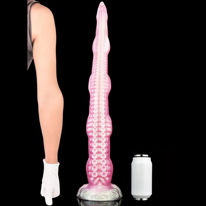 65cm Long Butt Plug With Suction Cup S M L XL XXL Fantasy Octopus Leg Dildo Anal Beads 5 Sizes Sex Toys For Women Man