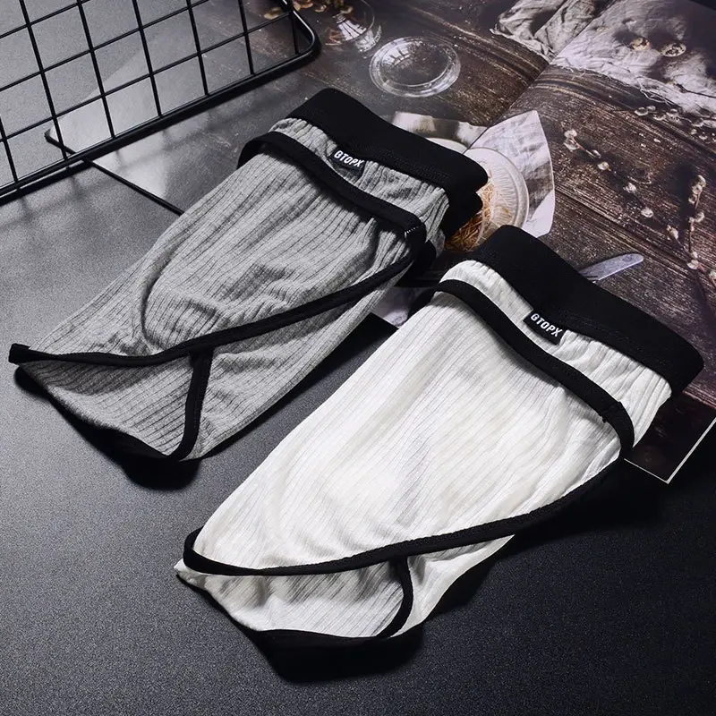 Intimo uomo sissy ropa interior hombre Filo mutandine sexy boxer slip Big Bag U Convesso cuecas homem masculinas GTOPX MAN