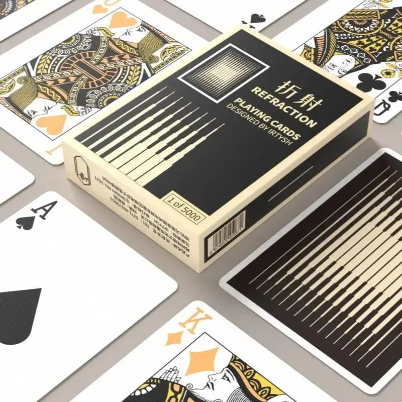 Stílusos kreatív gyűjtemény Cardistry játékkártya szabványos kártyapakli papír póker családi játékokhoz, bulikhoz — image 5
