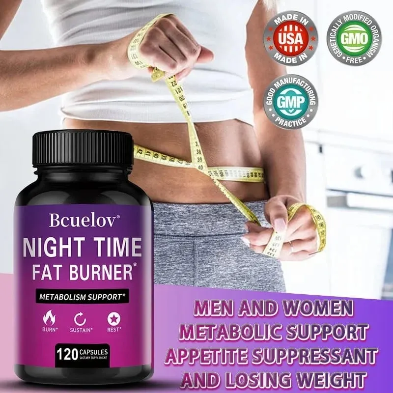 Nighttime Fat Burner - Carb Blocker To Help with Cleansing Weight Management Maintaining Energy Levels and Digestive Health — image 2