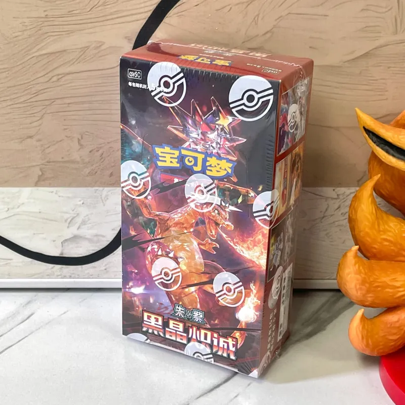 פוקימון מקורי חדש TCG Stellar Glass 17.0 Charizard & Gengar Simplified סינית לאספנות אוסף תחביבים