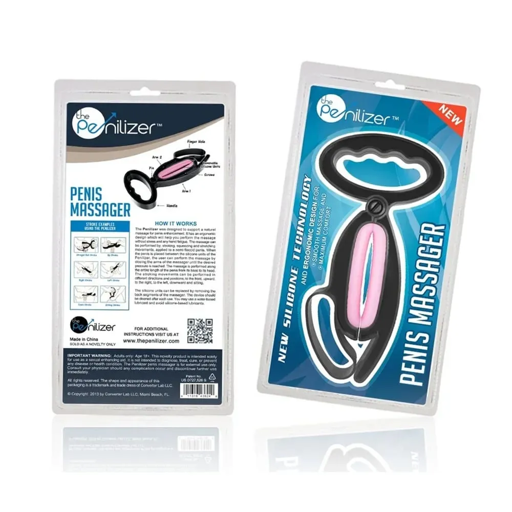 Popular physical exercise device for Penis Enlargement Jelq Penis Massage Machine and Penis Stretch Massage Clip Sex toy for Man — image 5