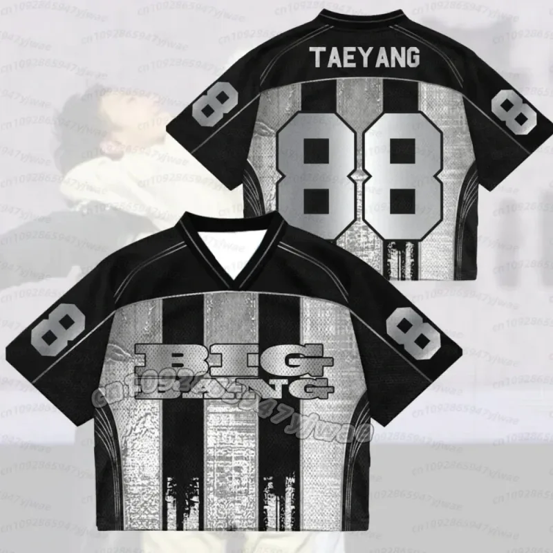 26 homens mulheres bigbang 2026 tour mundial camisa de malha mista streetwear fãs de concerto camisa camiseta de manga curta masculino hoodies — image 5