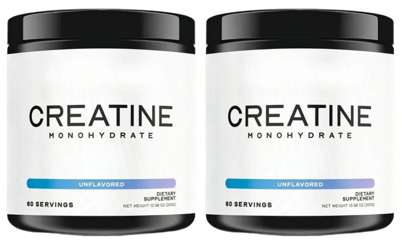 Creatine Monohydrate Powder 5000mg 60 Servings Unflavored Daily Fitness Support Supplement Vegan Gluten Free 300g — image 8