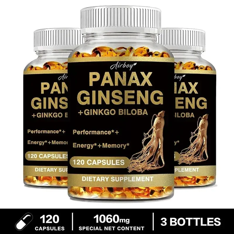 Panax Ginseng + Ginkgo Biloba - Immune Support Enhance Physical Performance Improve Memory and Maintain Overall Health — image 10