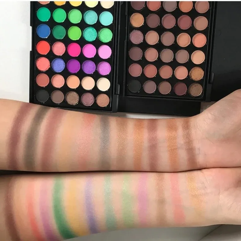 Pearlescent 15/40 Color Eyeshadow Palette High Saturation Eye Shadow Plastic This European American Hot Selling Spot Earth Color — image 4