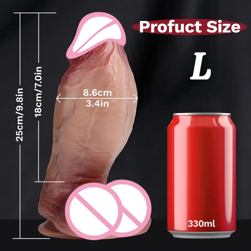 Nagy, valósághű szilikon vibrátor tapadókoronggal, G-pont anális műpénisz szíj Dick Butt Plug Maszturbált felnőtt szexjátékok férfi nőknek