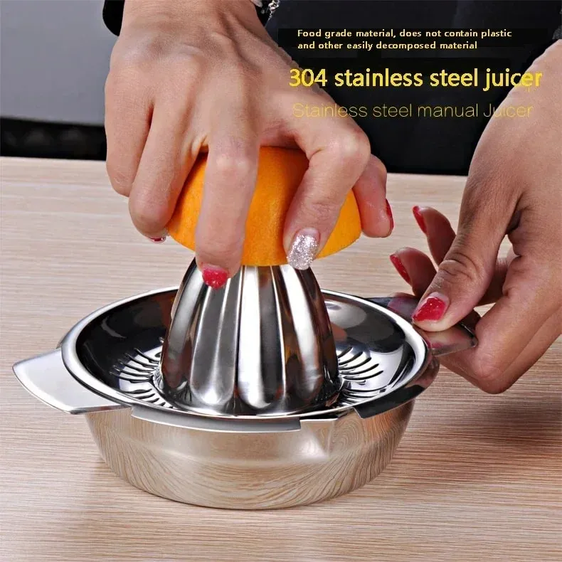304 Inox Steel Lemon Juicer Home Μικρός Creative Juicer Portable Manual Juicer Orange Squeezer — image 8