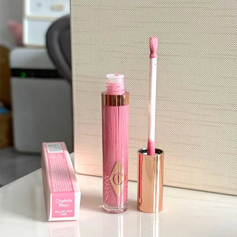 CT Makeup Sets Highlighters Lip Blam 4 Color Eyeshadow Palette Lip Gloss Lip Blam Set Pillow Talk Long Lasting Natural Cosmetics