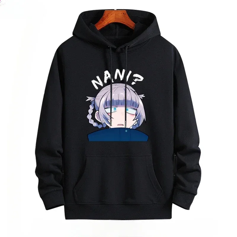 Y2K Anime CALL OF THE NIGHT Nazuna Nanakusa Rolig Hoodie Hip Hop Grafiska Sweatshirts Poleron Hombre Streetwear Harajuku Tracksui