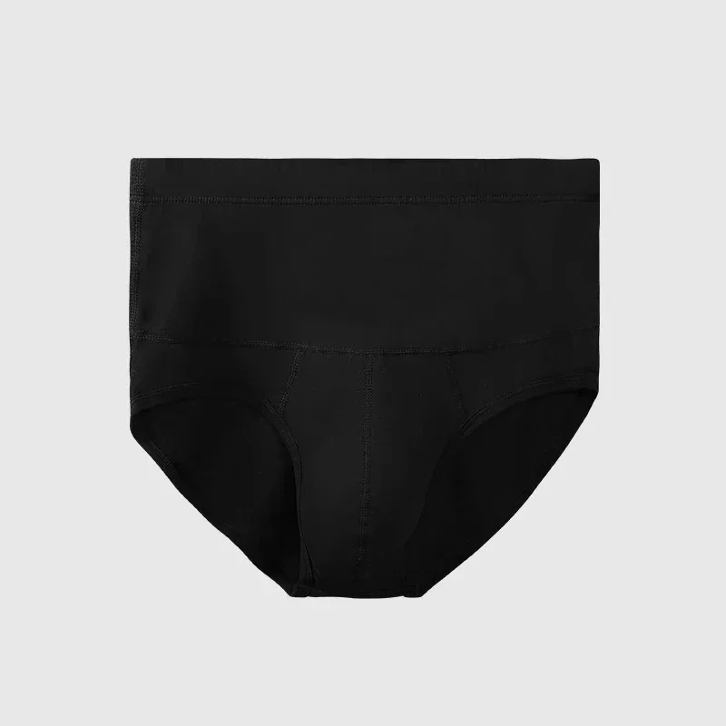 Men's High-Waist Cotton Underwear, Slim-Fitting Waist-Protecting, Plus-Size Warm Triangle Sports Briefs — image 3