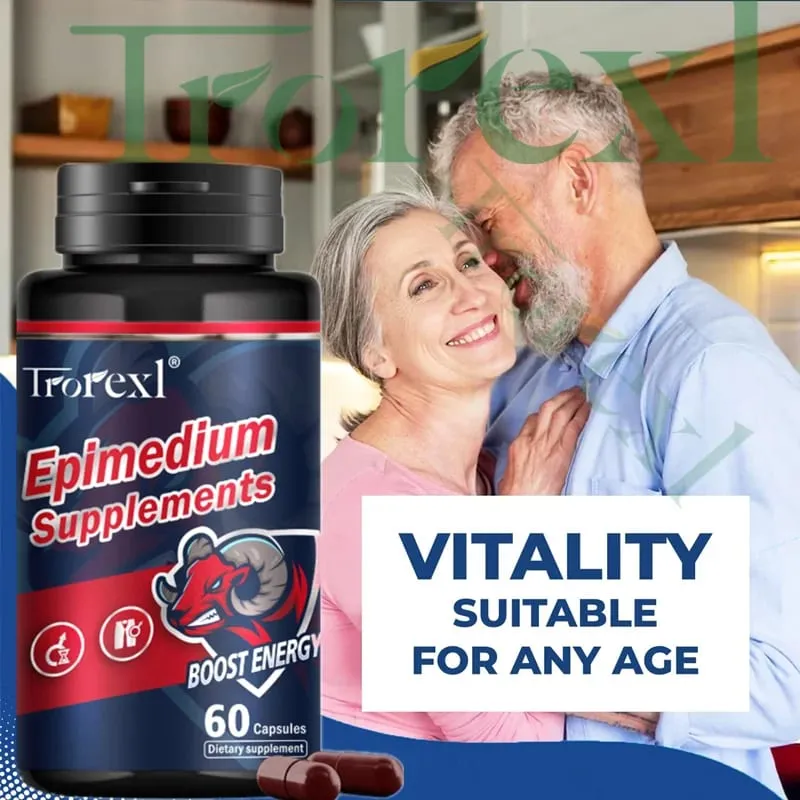 Herb Eleuthero Root Wolfberry for Men - Extr Male Supplement with Epimedium & Panax Ginseng Extract