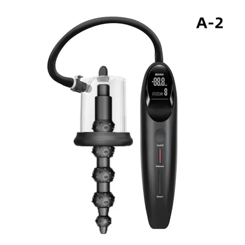 Smart Vacuum Pump Sucking Anal Plug Female Prostate Massage Stimulator Buttplug Male Masturbator Adult Sex Toys For Man Women — image 9