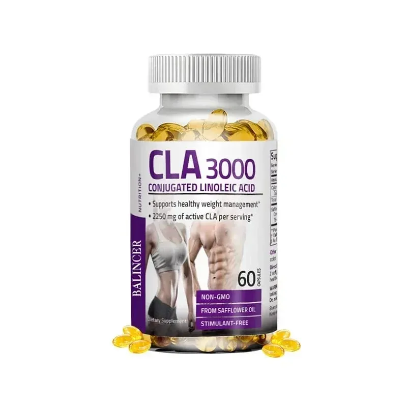 CLA 3000 - Healthy Weight Management Maintain Arterial Elasticity Promote Blood Circulation and Strengthen Immune Function