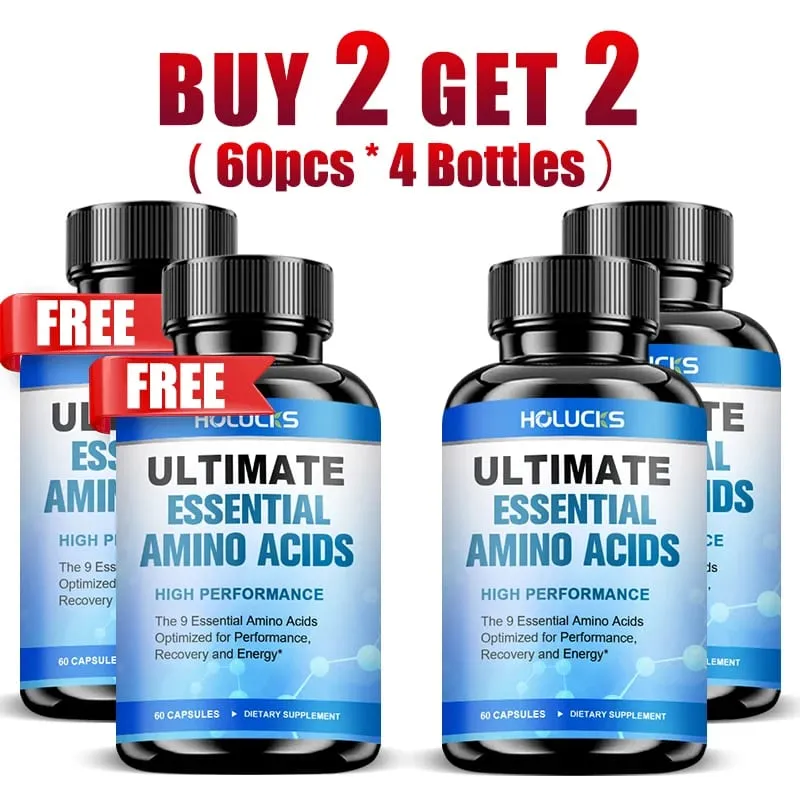 Ultimate Essential Amino Acids Supplement Support Muscle Repair Recovery & Boost Energy for Gym & Fitness Enthusiasts