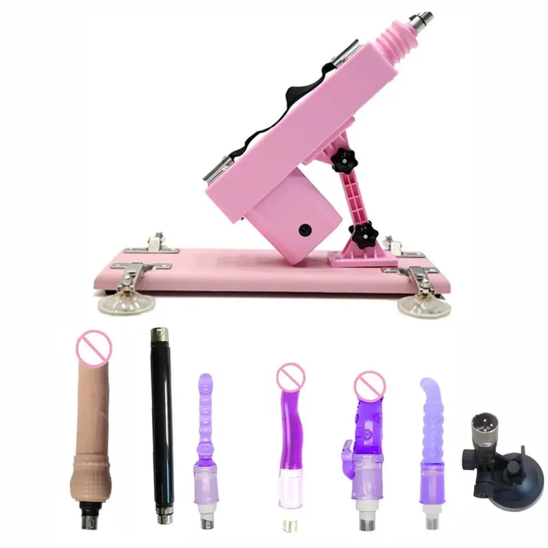 Strong Motor Automatic Vibartor Sex Machine with Dildo Attachments Adjustable Gun Love Machine Sex Toys for Man Women Adult Game — image 17