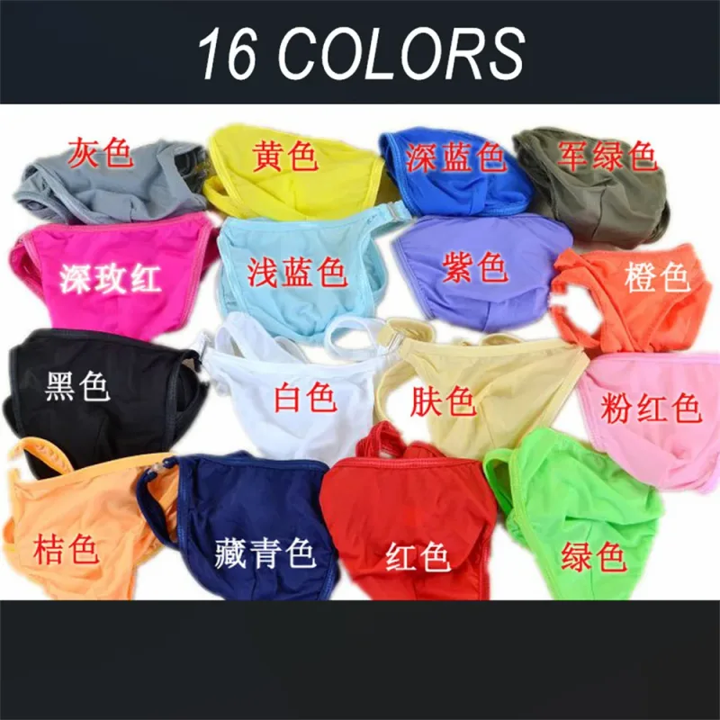 Ice Silk U Pouch Men Underwear Low Waist Bulge Briefs Male Seamless Bikini Slips Hombre Breathable Exotic Lingerie — image 6
