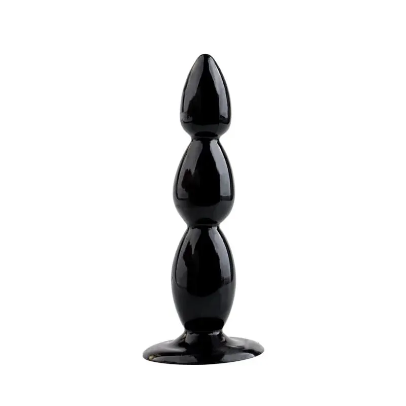 1 PC Butt Plug דילדו בטן ערמונית עיסוי לשני המינים סקסי פקק TPE אנאלי תקעים חרוזים צעצוע מין למבוגרים לגברים נשים משחקים למבוגרים