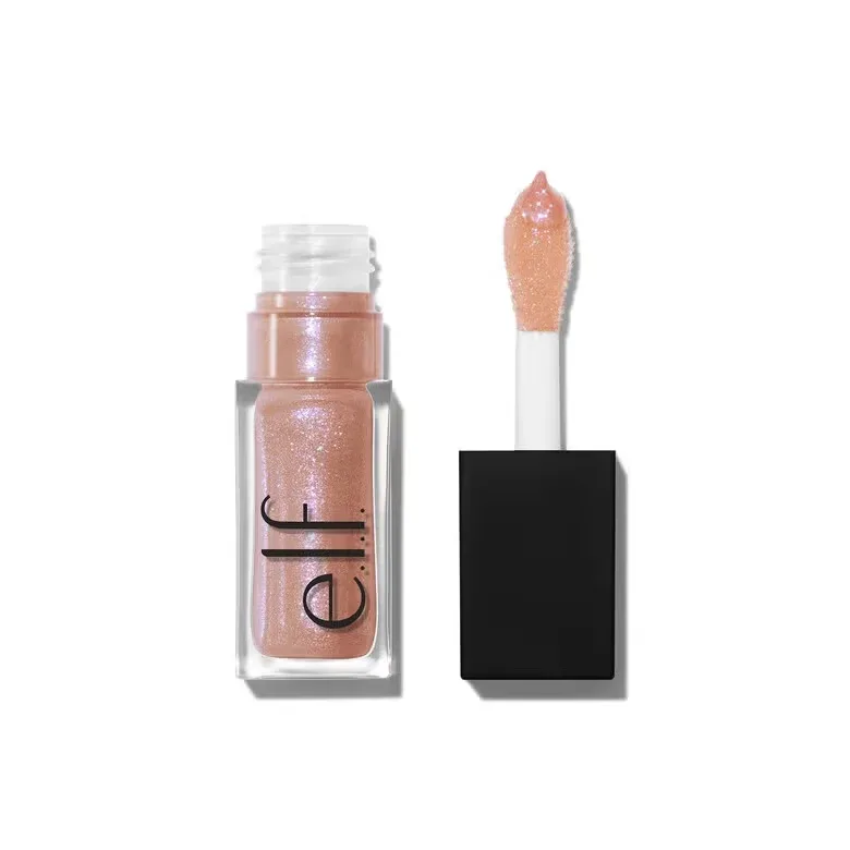 New Elf 8 χρωμάτων Lip Gloss & Πολύχρωμο ρουζ σε πούδρα λεπτής υφής Ελαφρύ Ενυδατικό Θρεπτικό Lip Balm Care Cosmetics