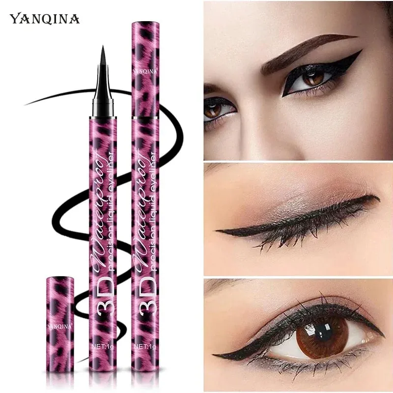 Liquid Eyeliner Pencil+4D Αδιάβροχο Σετ Μάσκαρα Cosmetics Eye Liner Μάσκαρα χοντρή μπούκλα Μολύβι φρυδιών Μακιγιάζ ματιών — image 4