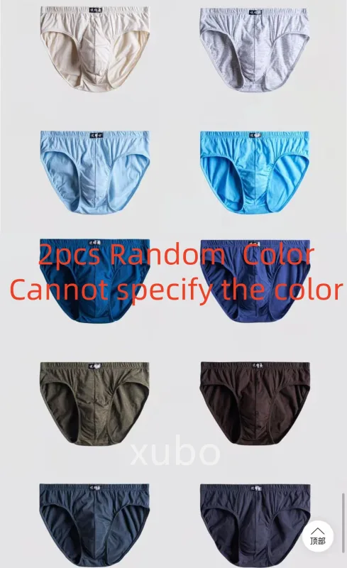 Cotton Men's Briefs Underwear - Male Knickers Panties Pant Shorts 2025 Sexy 5XL 6XL Sizes - 2/3/4/5Pcs/Lot — image 10